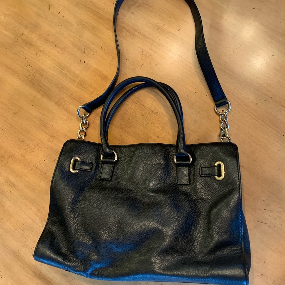 Authentic Classic Michael Kors Black Leather Purse